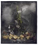 Hand painted silver gelatin hand print