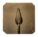 exhibition hand print of a banana flower https://www.paulgadd.com/banana-flower-hand-prints/
