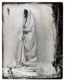 Toned silver gelatin hand print